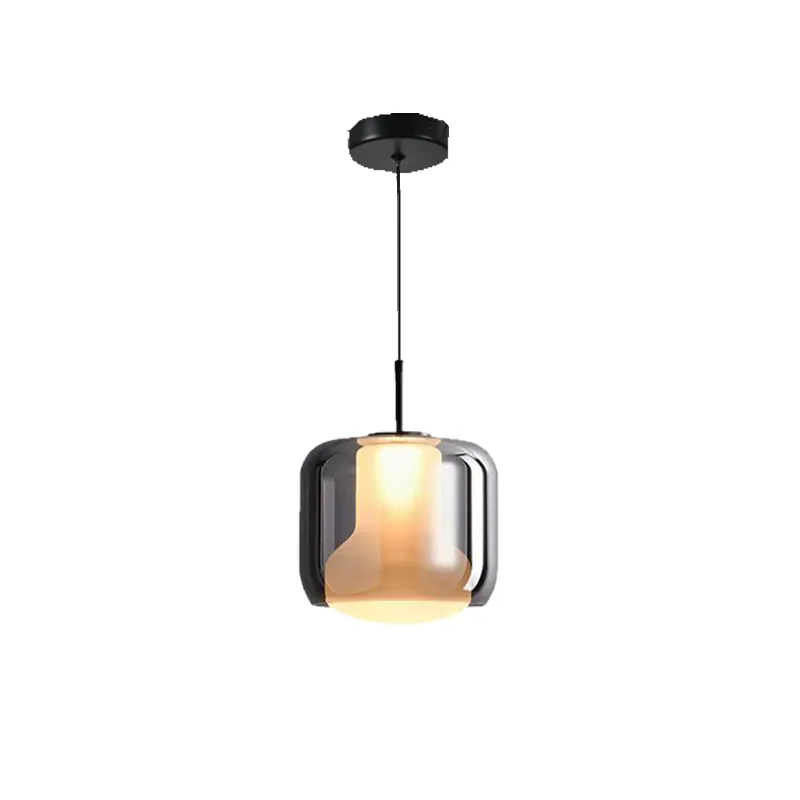 Amber Horizon Modern Pendant Light