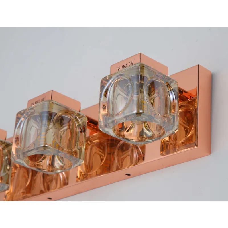 Amber Reflections Wall Light