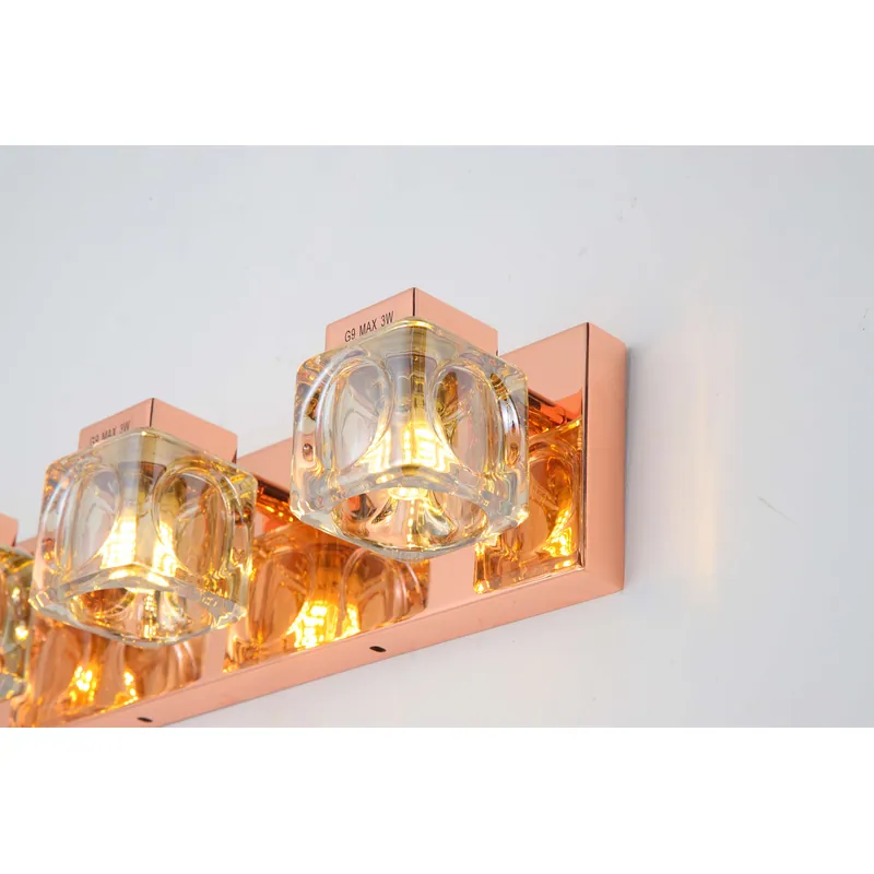 Amber Reflections Wall Light