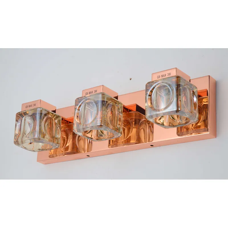 Amber Reflections Wall Light