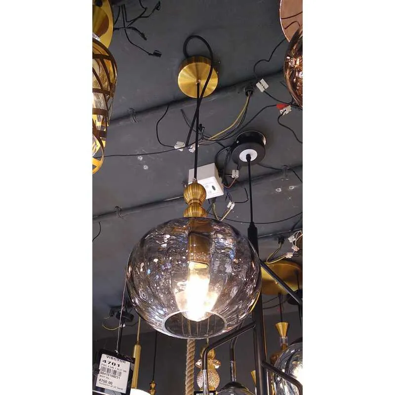 Amber Twilight Modern Pendant Light