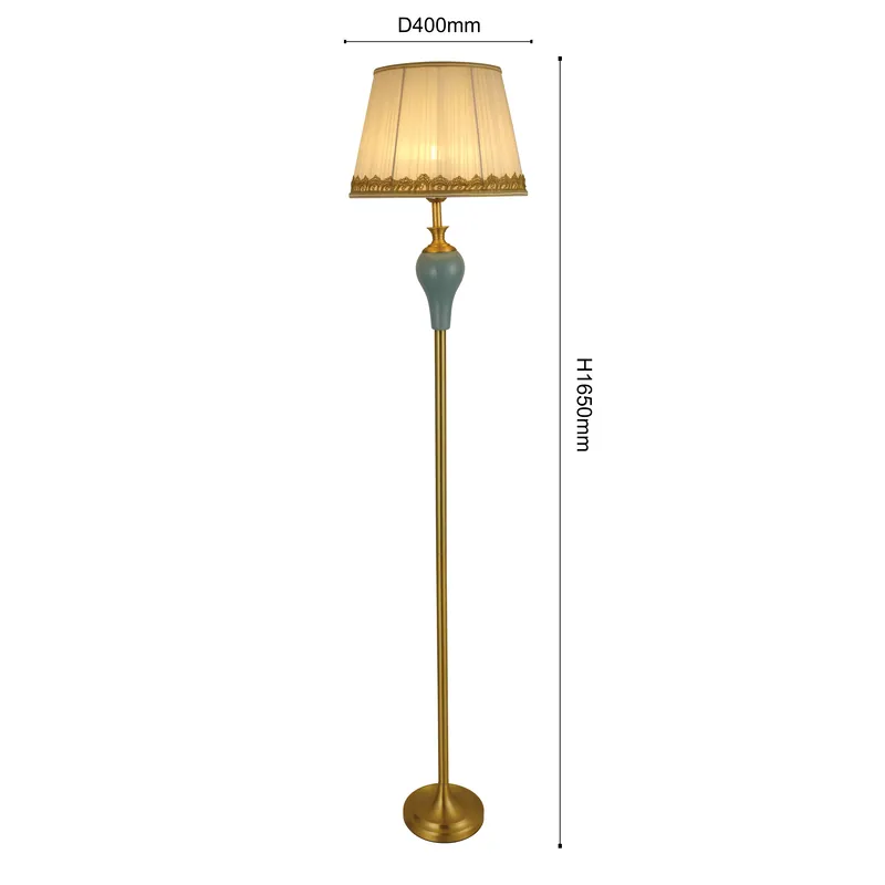 Coastal Grandeur Elegant Floor Lamp
