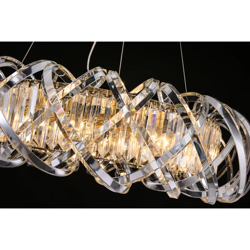 Crystal Loop Chandelier