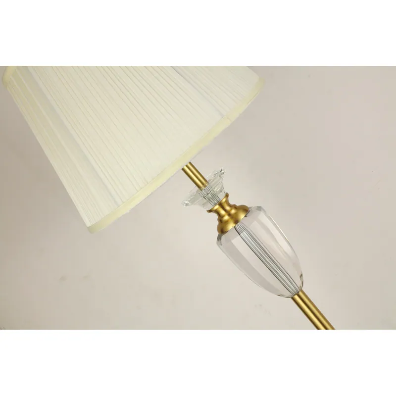 Crystal Spire Elegant Floor Lamp