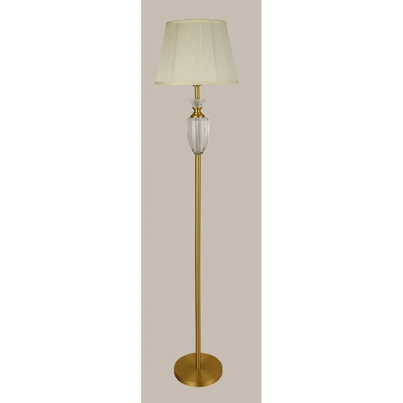 Crystal Spire Elegant Floor Lamp