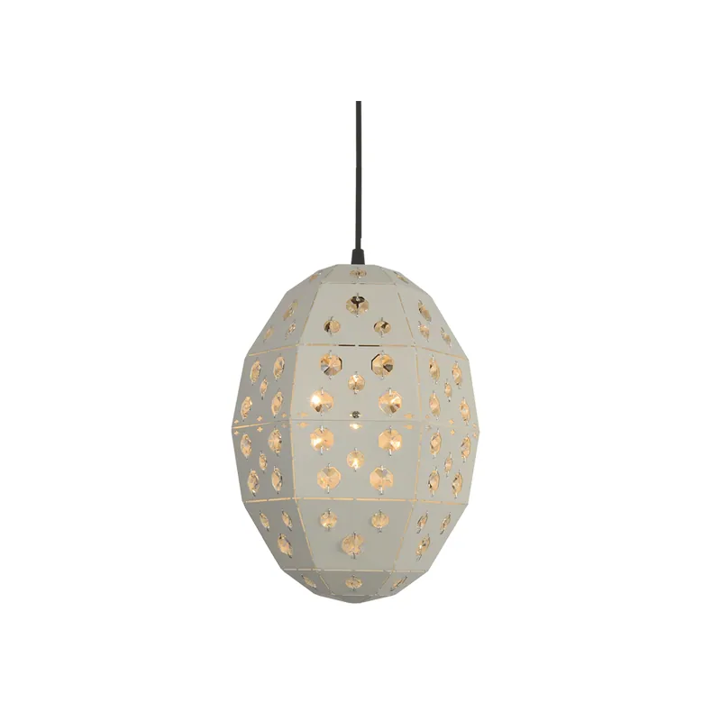 Diamond Orb Geometric Pendant Light
