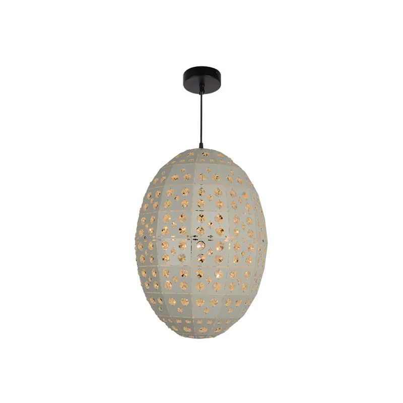 Diamond Orb Geometric Pendant Light