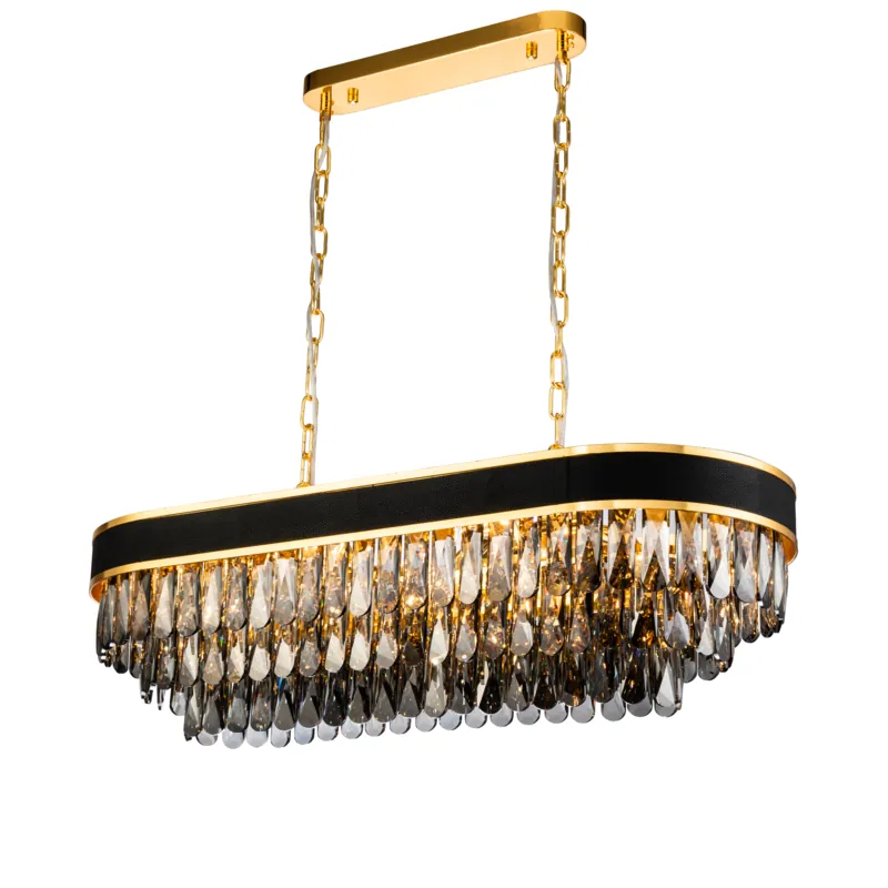 Elegant Cascade Crystal Chandelier