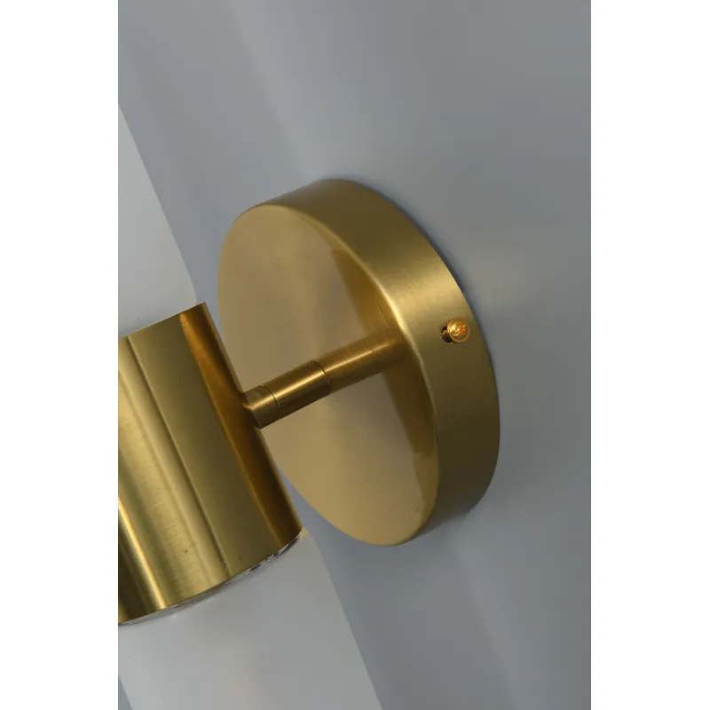 Frosted Elegance Wall Light