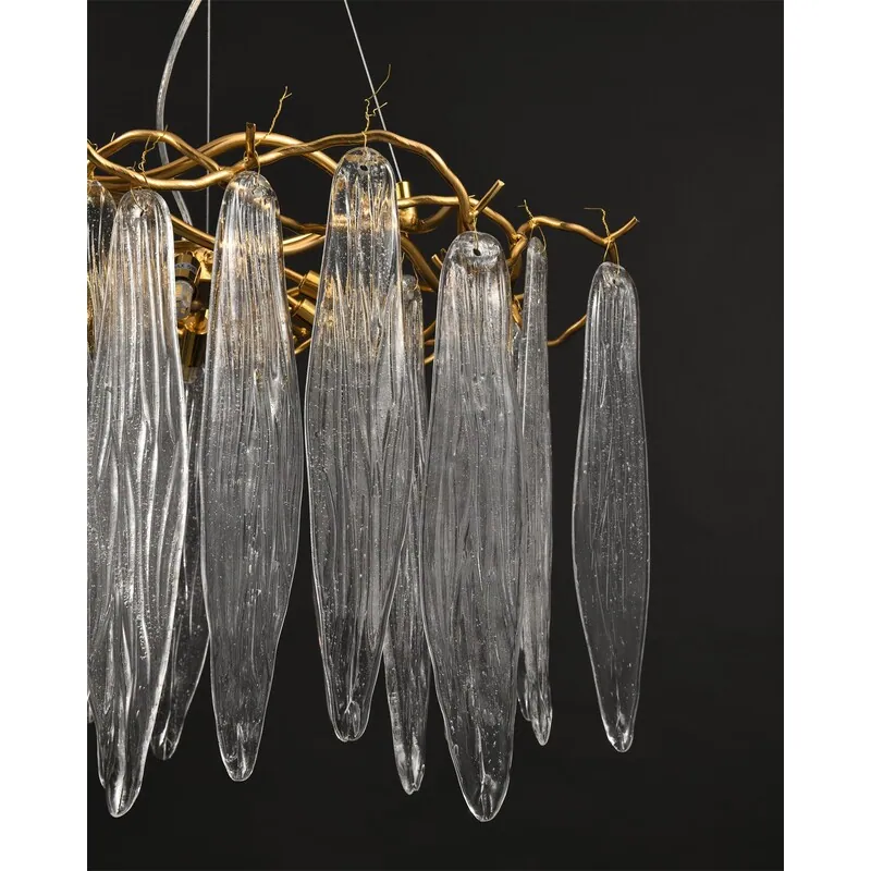Gilded Glamour Chandelier