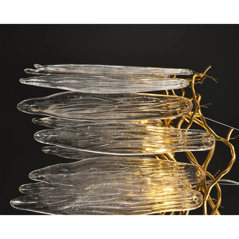Gilded Glamour Chandelier