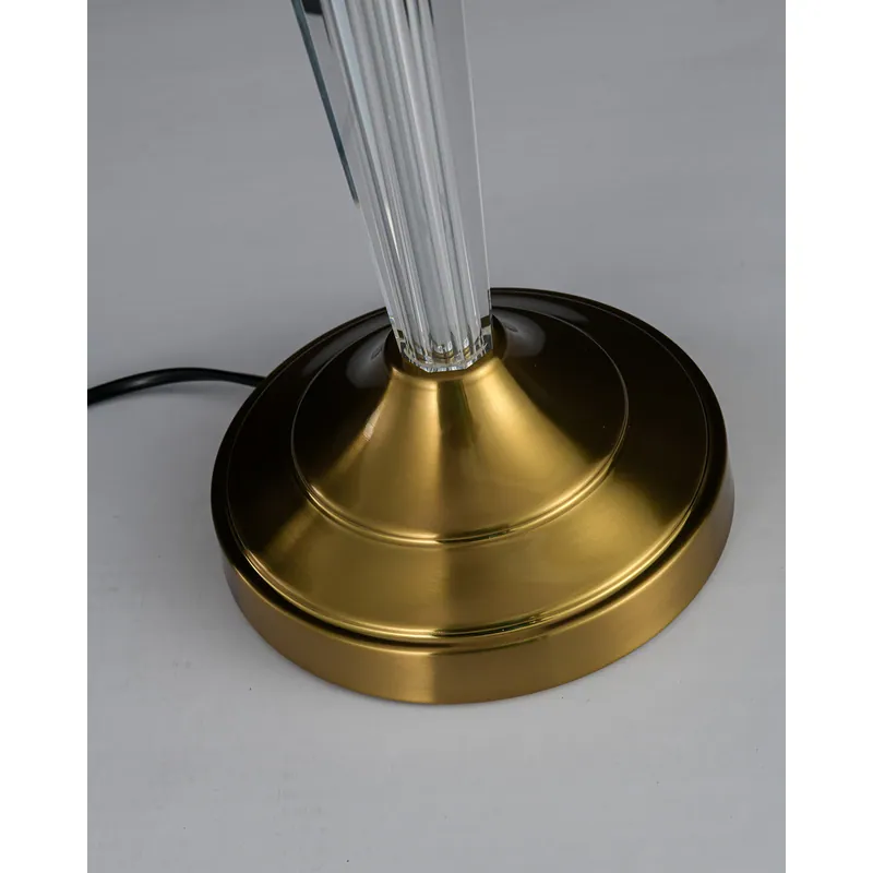 Glimmering Grace Contemporary Table Lamp