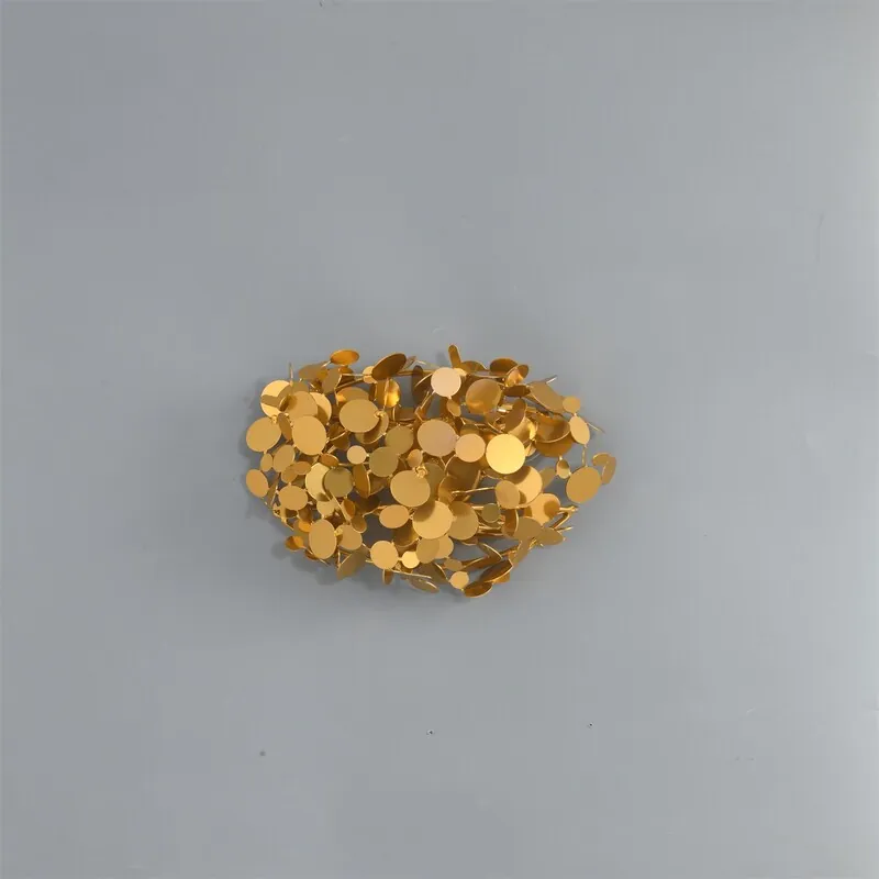 Golden Blossoms Luxury Wall Light