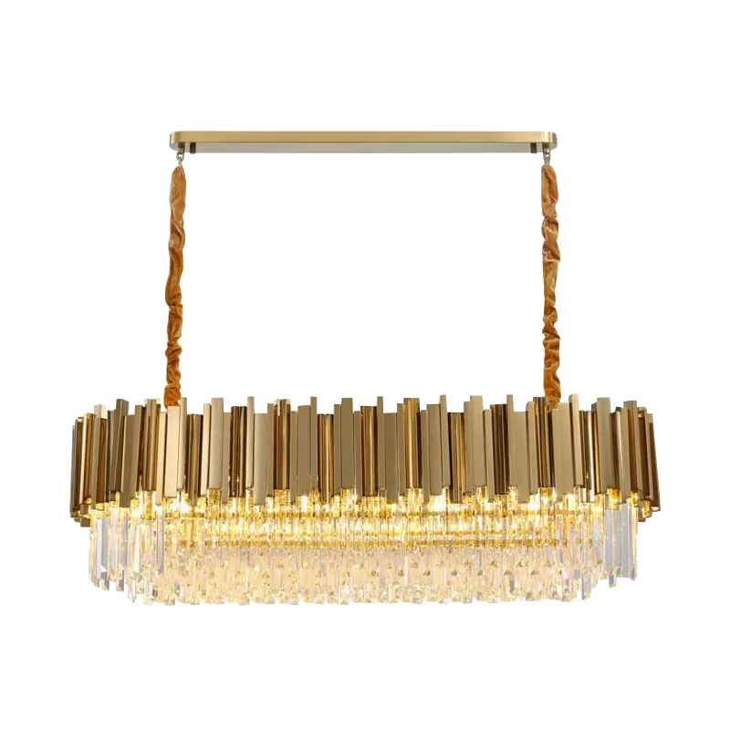 Golden Brilliance Crystal Modern Chandelier