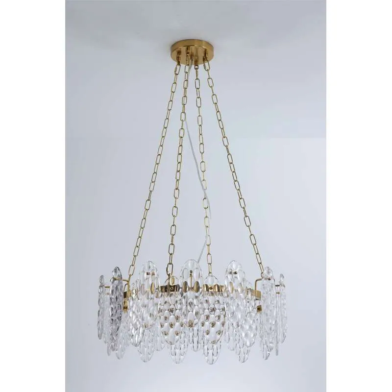Golden Crystal Rich Chandelier