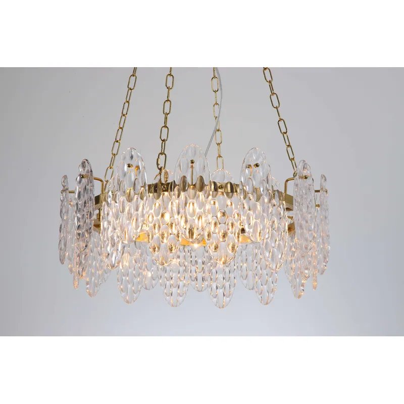 Golden Crystal Rich Chandelier