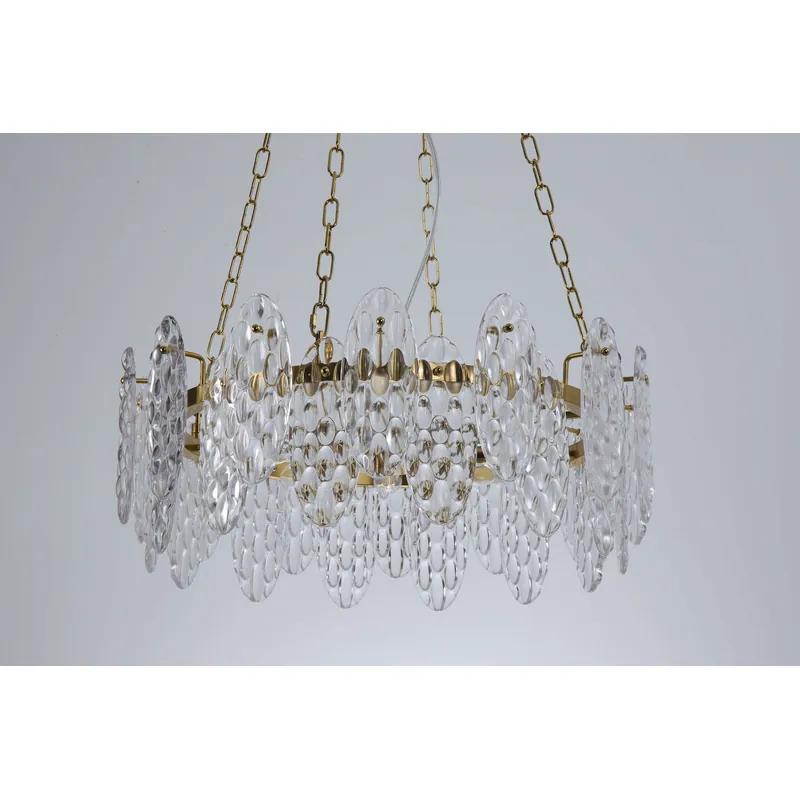 Golden Crystal Rich Chandelier