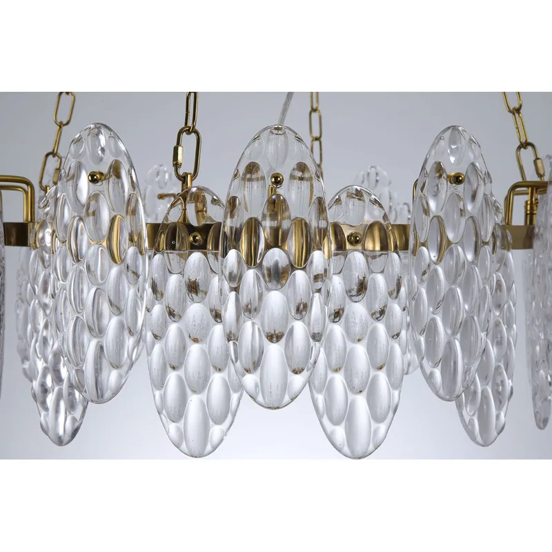 Golden Crystal Rich Chandelier