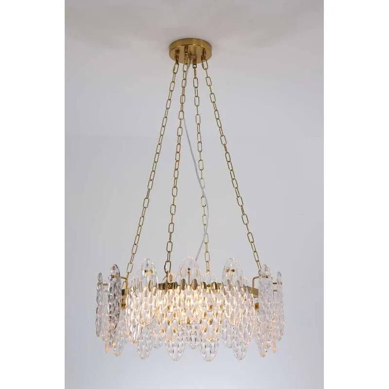 Golden Crystal Rich Chandelier
