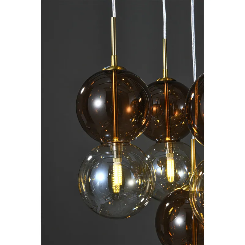 Golden Elegance Rose Gold Chandelier