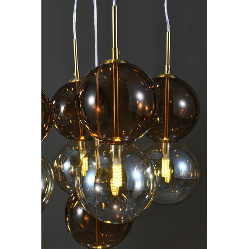 Golden Elegance Rose Gold Chandelier