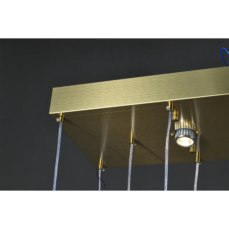 Golden Elegance Rose Gold Chandelier