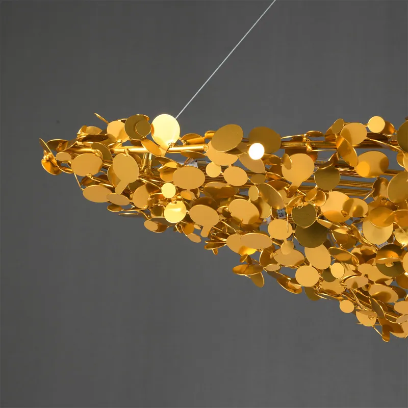 Golden Grand Cascade Chandelier