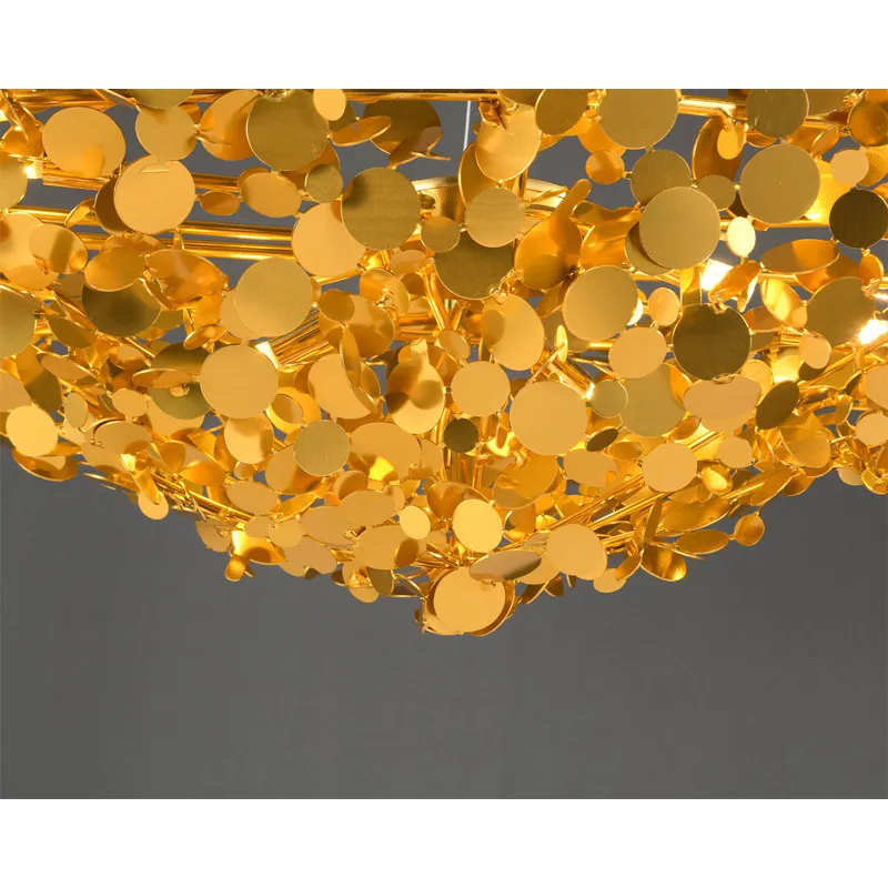 Golden Grand Cascade Chandelier