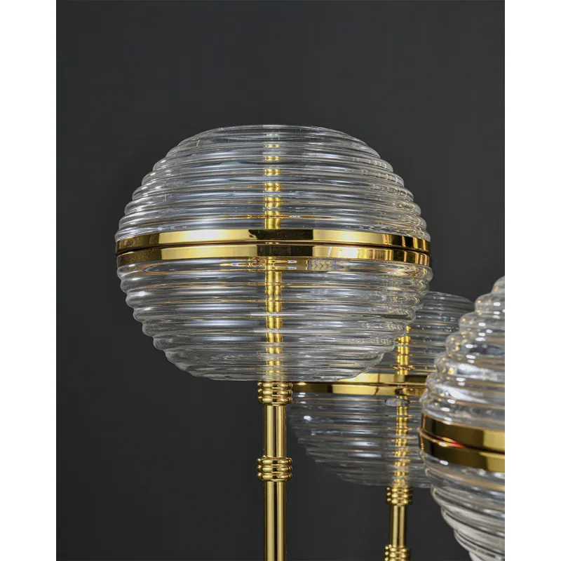 Golden Halo Chandelier