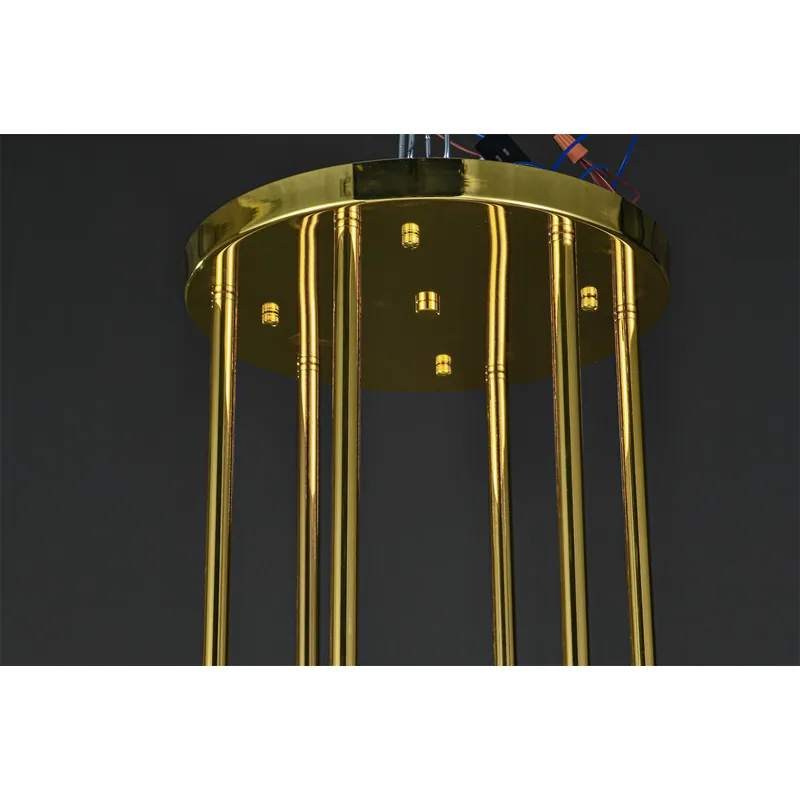 Golden Halo Chandelier
