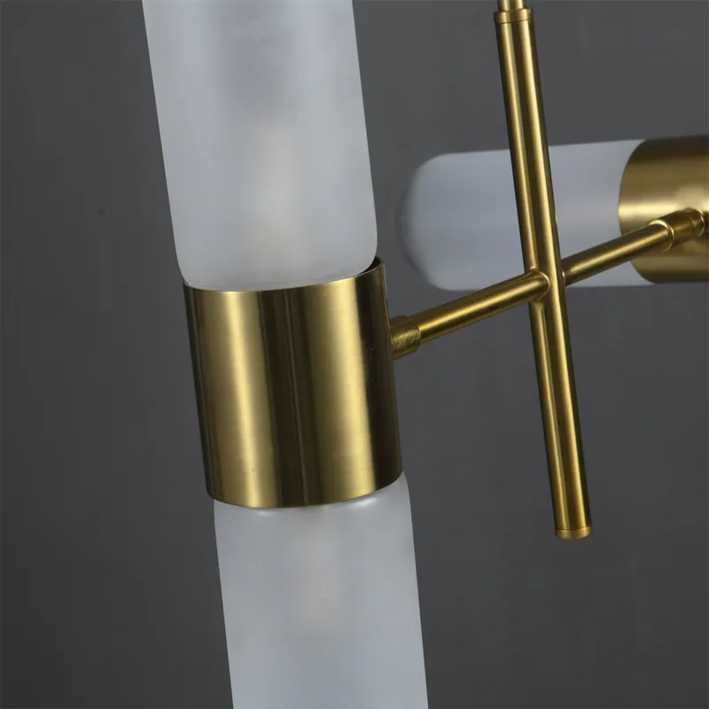 Golden Horizon Linear Pendant Light