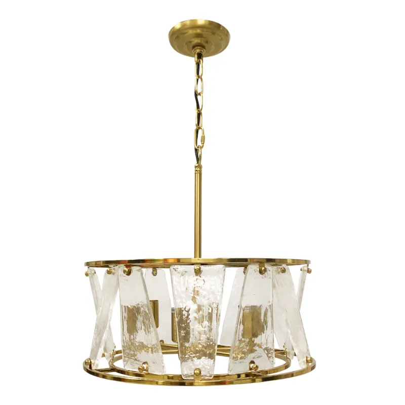 Golden Prism Radiance Luxury Pendant Light
