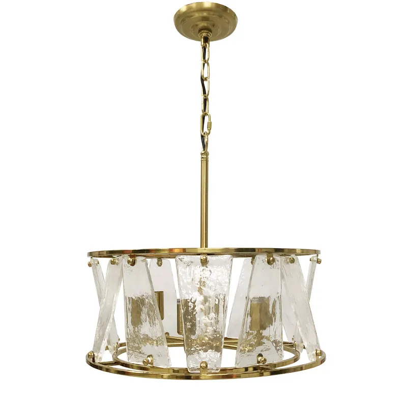 Golden Prism Radiance Luxury Pendant Light