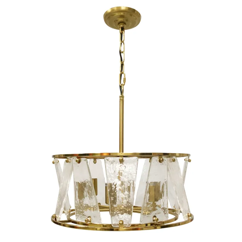 Golden Prism Radiance Luxury Pendant Light