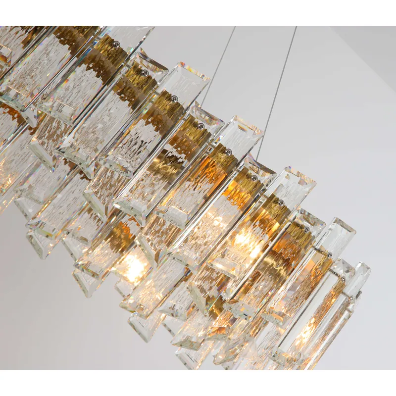 Golden Radiance Chandelier