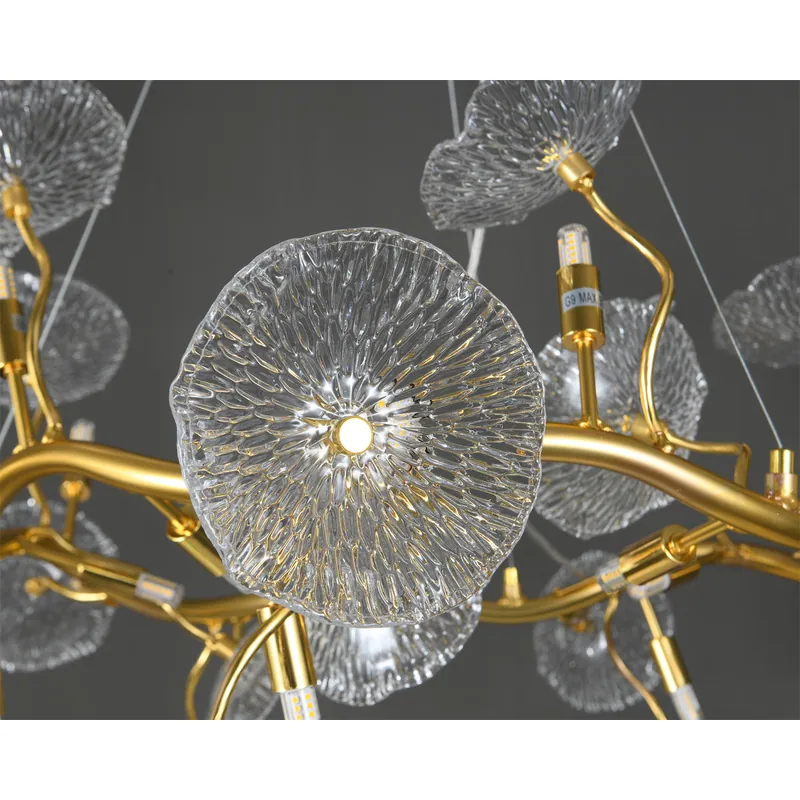 Lustrous Bloom Chandelier