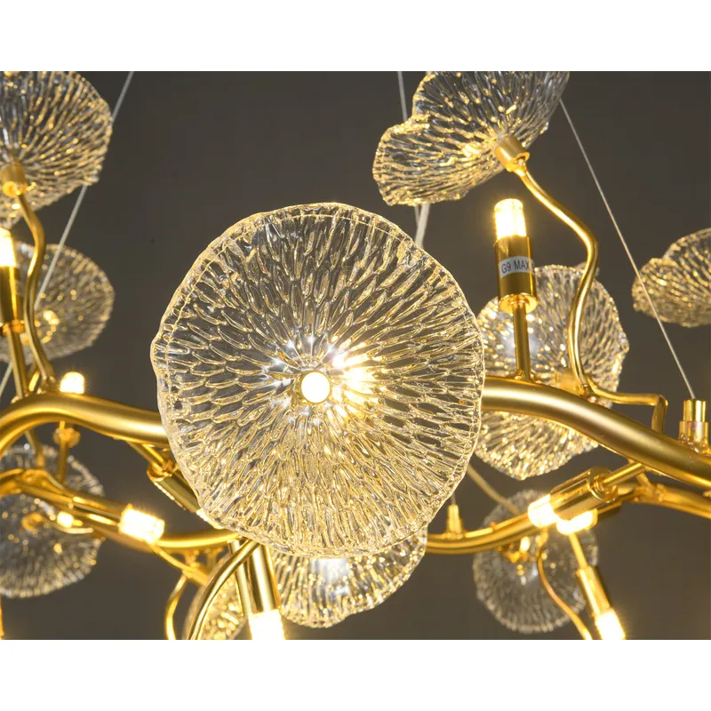 Lustrous Bloom Chandelier
