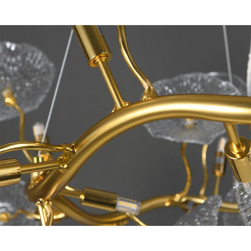 Lustrous Bloom Chandelier