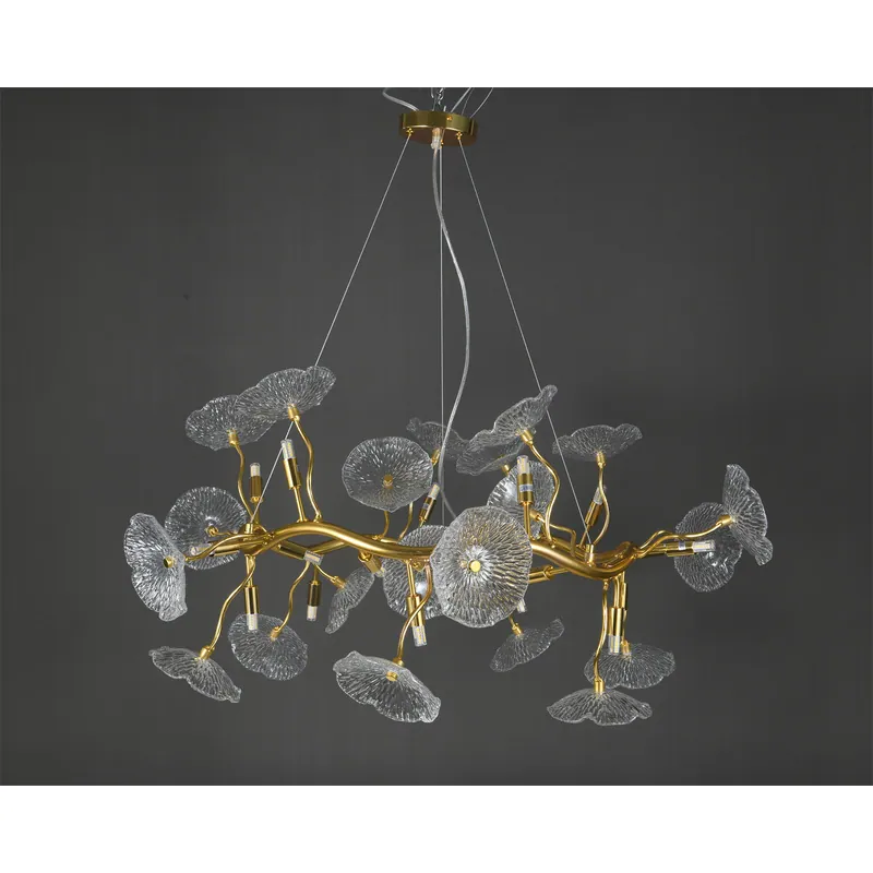 Lustrous Bloom Chandelier