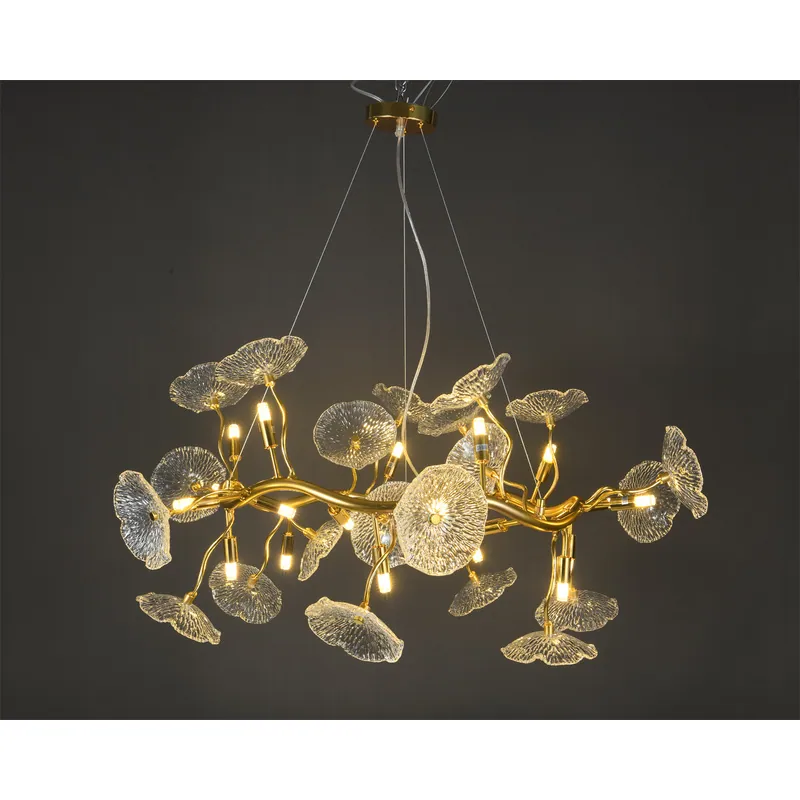 Lustrous Bloom Chandelier