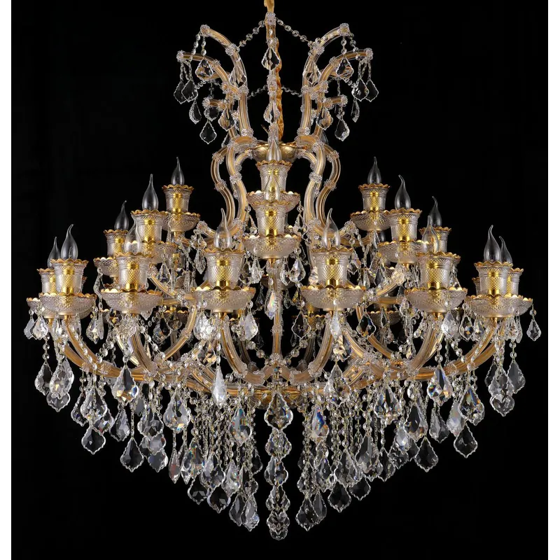 Majestic Royal Elegance Crystal Chandelier