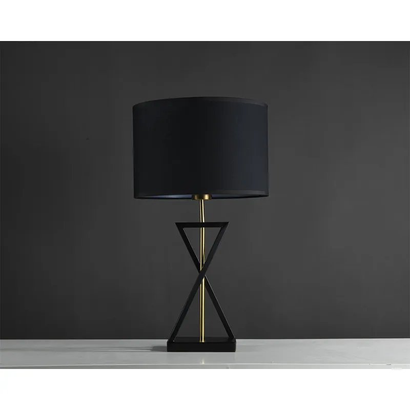 Midnight Intersect Modern Table Lamp