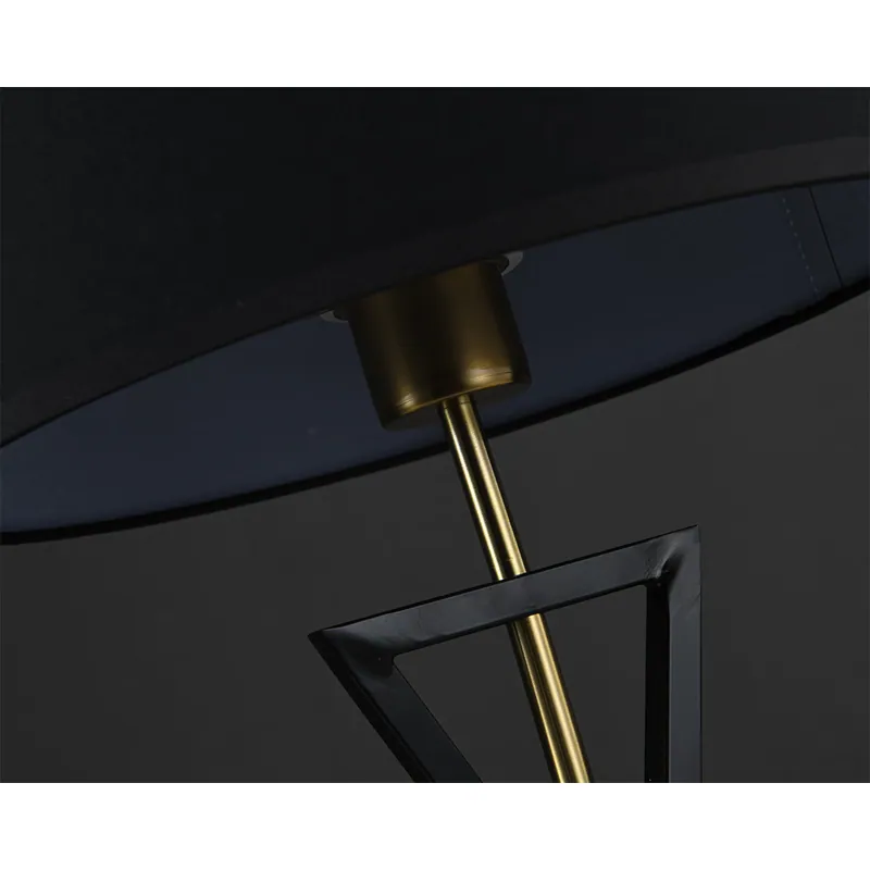 Midnight Intersect Modern Table Lamp