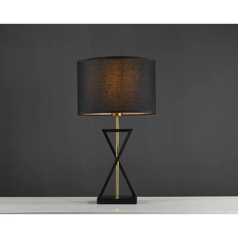 Midnight Intersect Modern Table Lamp