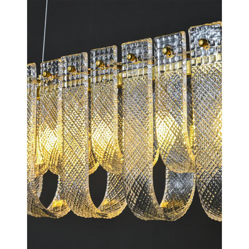 Opulent Halo Crystal Chandelier