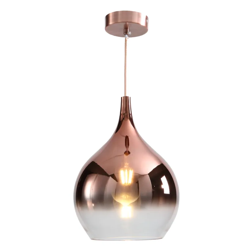 Rose Dewdrop Modern Pendant Light