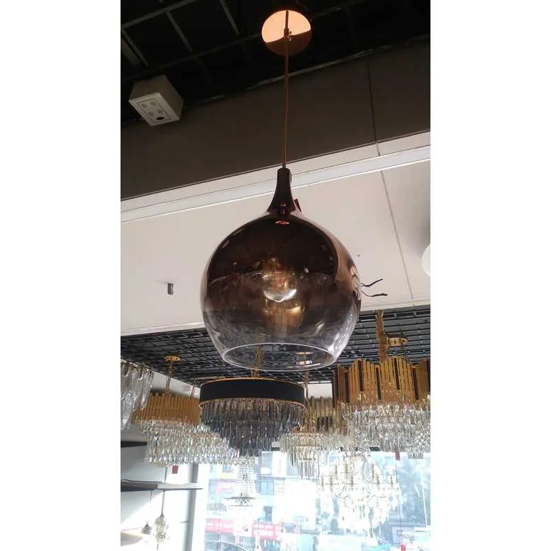 Rose Dewdrop Modern Pendant Light