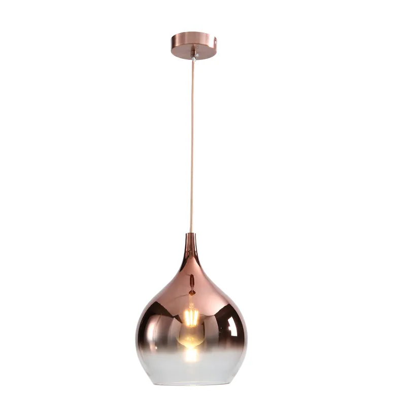 Rose Dewdrop Modern Pendant Light