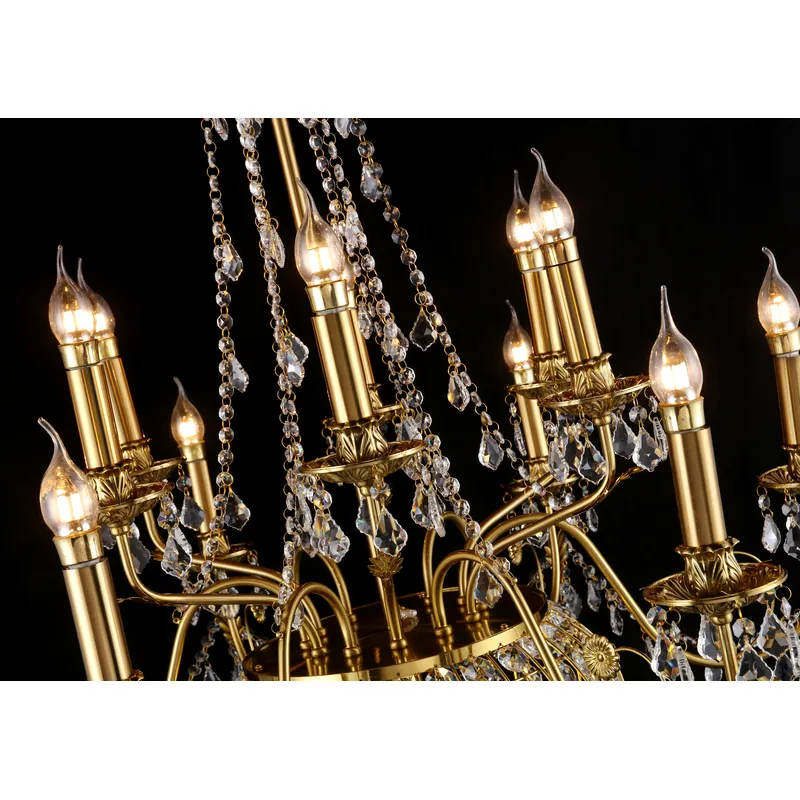 Royal Radiance Crystal Chandelier