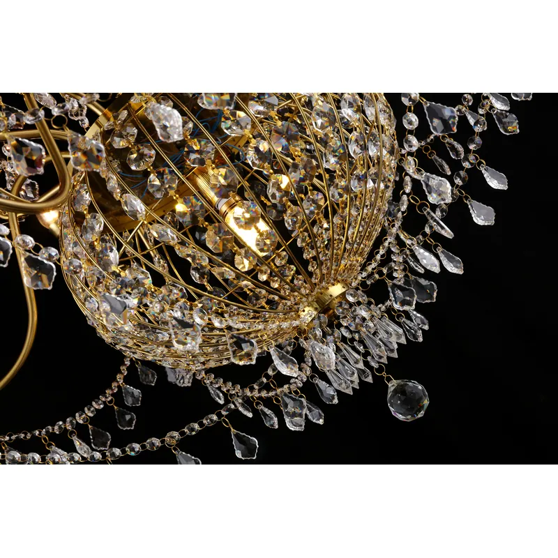Royal Radiance Crystal Chandelier